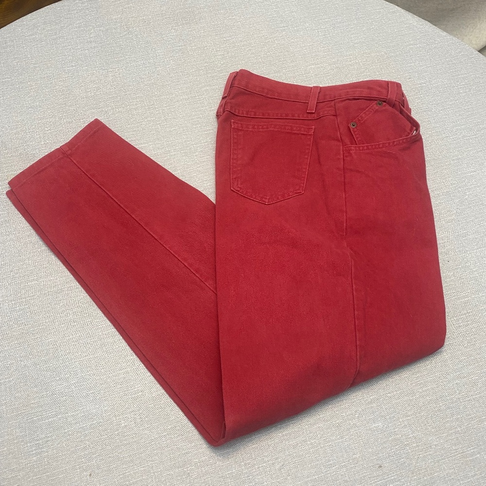 Faded Glory Red Jeans